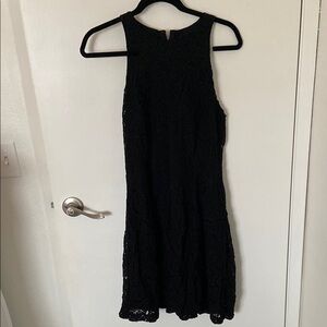 Elegant Black Lace Dress